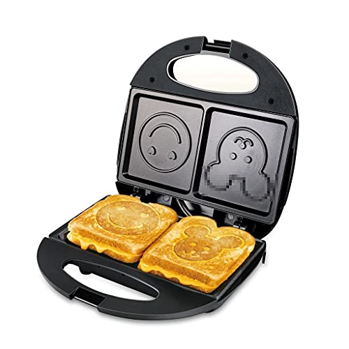 Electric Nonstick Waffle & Sandwich Maker