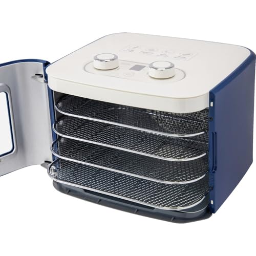 4-Tray Countertop Food Dehydrator for Snacks, Fruit & Jerky