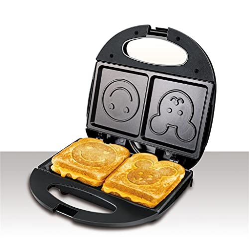 Electric Nonstick Waffle & Sandwich Maker
