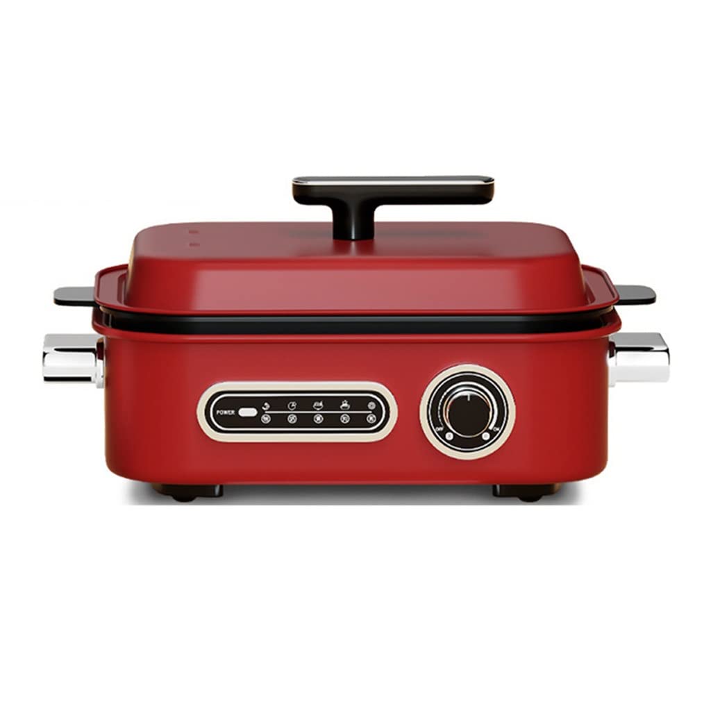 Multifunction Electric Hot Pot, Grill & Steamer Cooker
