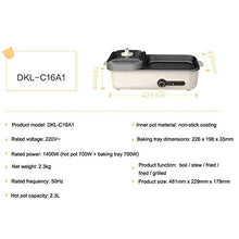 Electric Hot Pot & Smokeless Indoor BBQ Grill