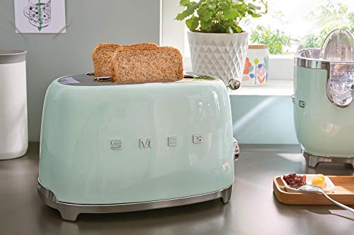 Retro 2-Slice Toaster with 6 Browning Levels, 950W