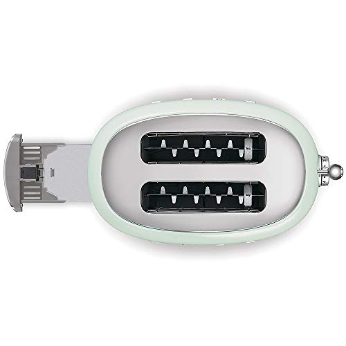 Retro 2-Slice Toaster with 6 Browning Levels, 950W