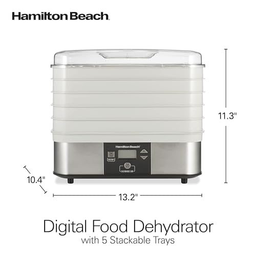 Digital Food Dehydrator for Fruit, Jerky & Vegetables