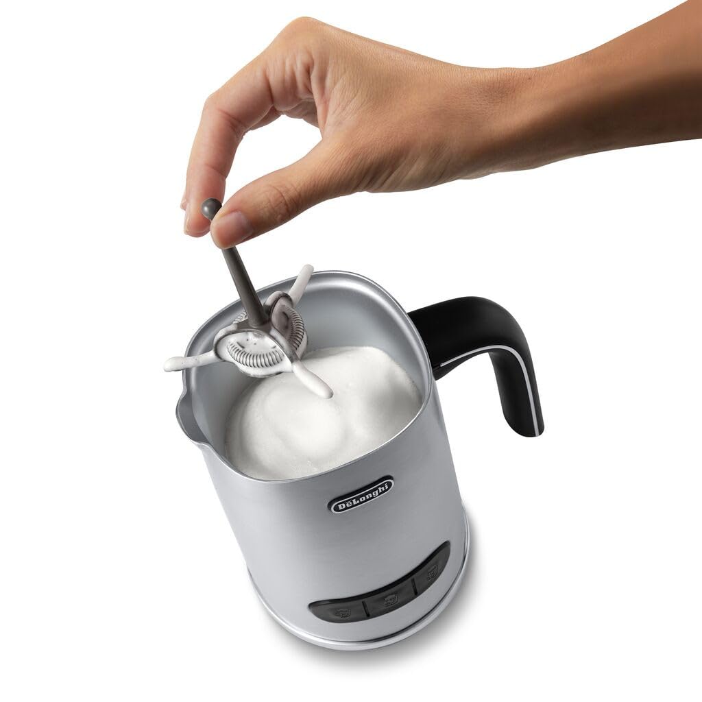 Hot & Cold Milk Frother with Adjustable Froth & Temperature