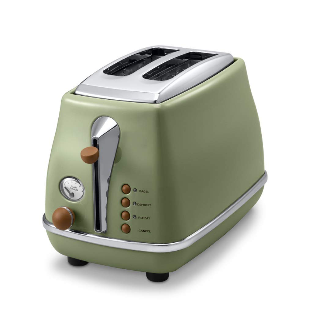 2-Slice Stainless Steel Toaster with Extra-Wide Slots