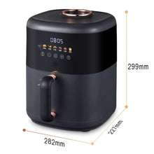 3L Digital Air Fryer with 6 Presets, 1300W