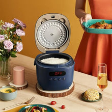 2L Mini Smart Rice Cooker with Timer & Keep Warm Function