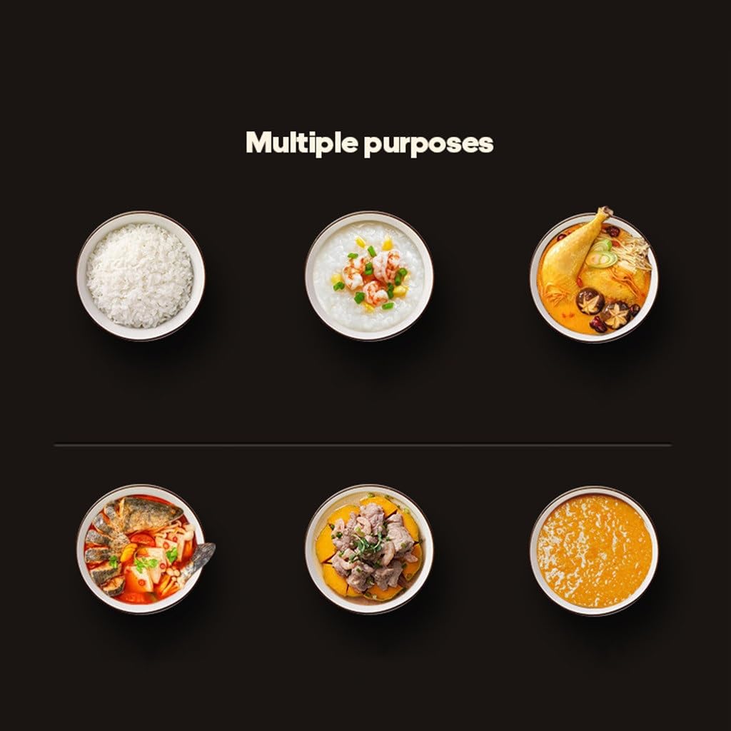 4L Smart Rice Cooker with Nonstick Inner Pot