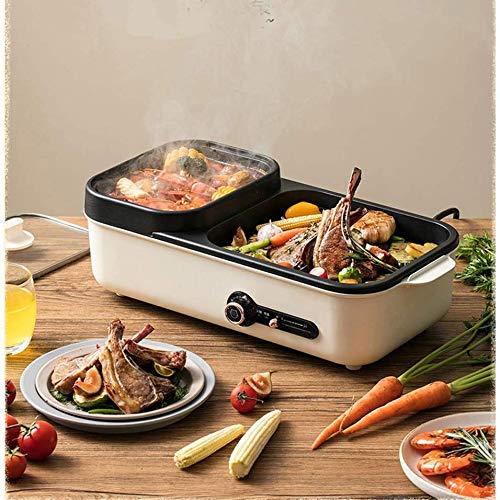 Electric Hot Pot & Smokeless Indoor BBQ Grill