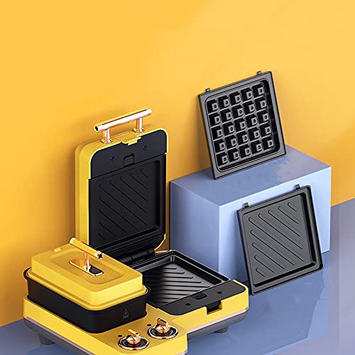 Multifunction Breakfast Maker for Waffles, Sandwiches & Pancakes