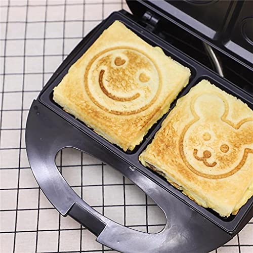 Electric Nonstick Waffle & Sandwich Maker
