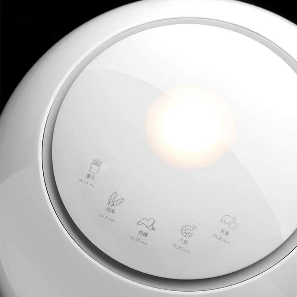 Oil-Free Air Fryer with Preheat & Knob Control