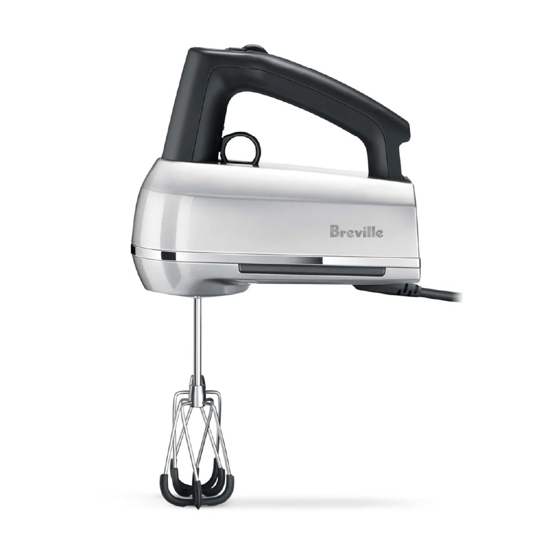 240W Hand Mixer with 9-Speed Control & Scraper Beaters