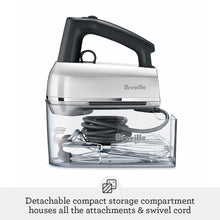 240W Hand Mixer with 9-Speed Control & Scraper Beaters