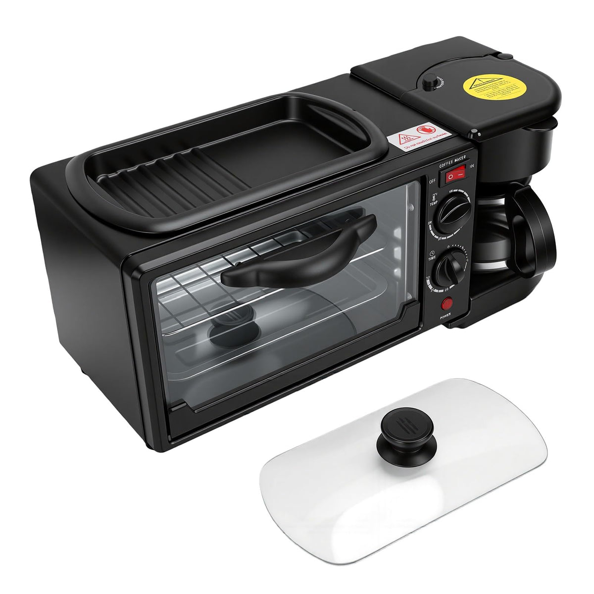 SUNGOOYUE Breakfast Station Detachable Griddle Pan