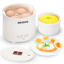 Mini Electric Egg Cooker with Auto Shut-Off & Alarm