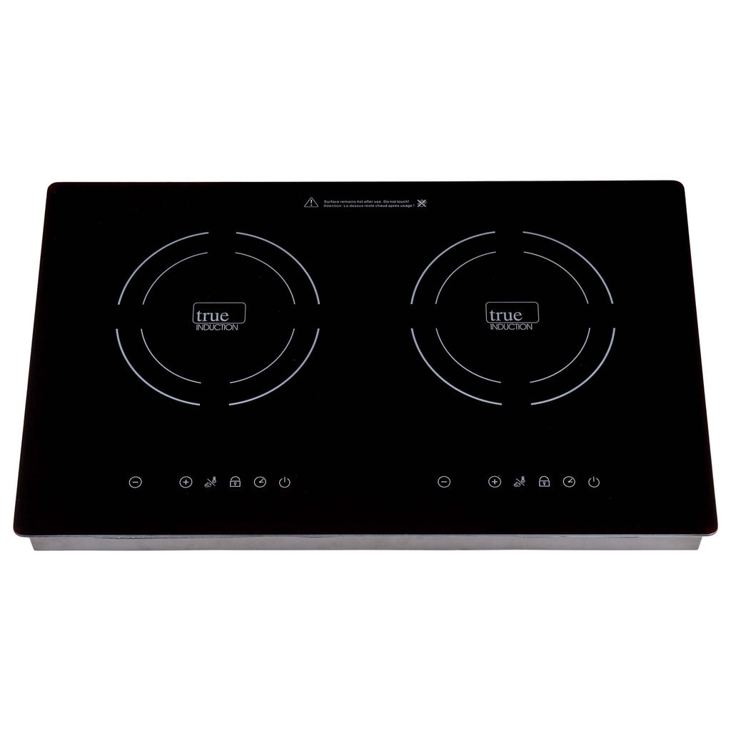 23-Inch Built-In Dual-Burner Induction Cooktop, 1750W