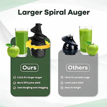 250W Slow Masticating Juicer with 3.5-Inch Wide Feed Chute
