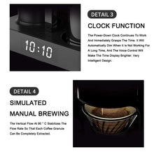 Automatic Coffee Machine with Independent Water Tank & Sharing Pot