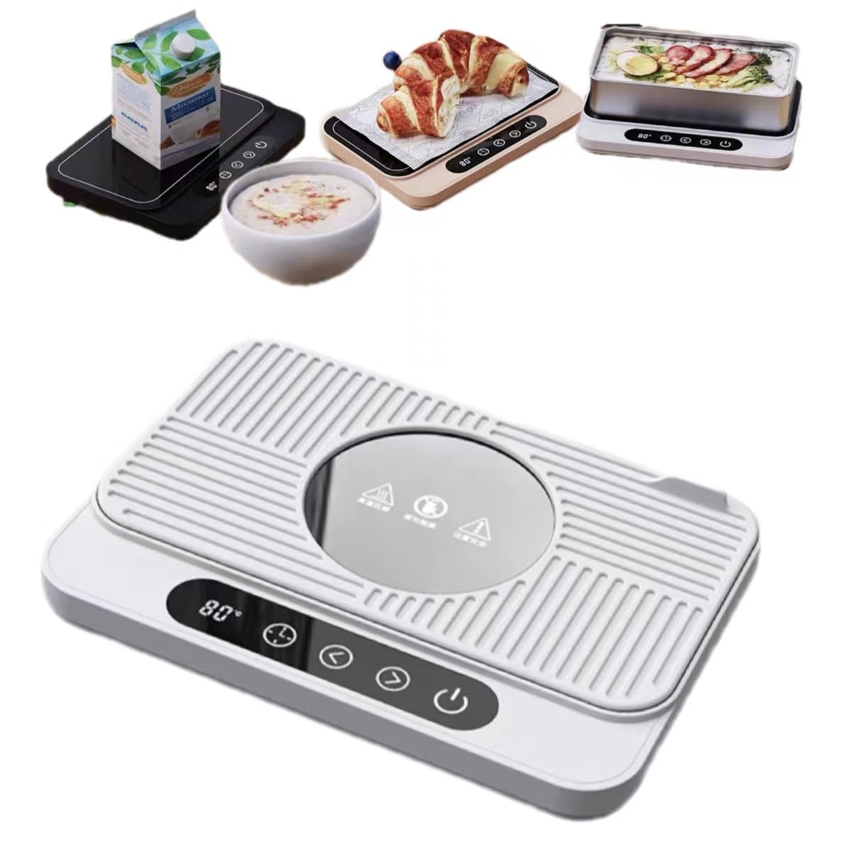 Electric Warming Tray & Mug Warmer with Constant Temperature