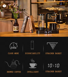 Automatic Coffee Machine with Independent Water Tank & Sharing Pot