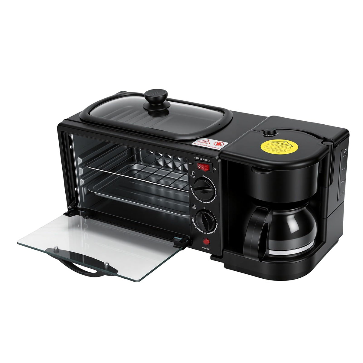 SUNGOOYUE Breakfast Station Detachable Griddle Pan