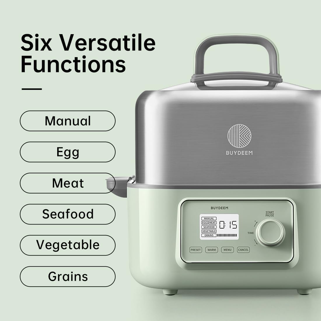 BUYDEEM G56 Electric Food Steamer