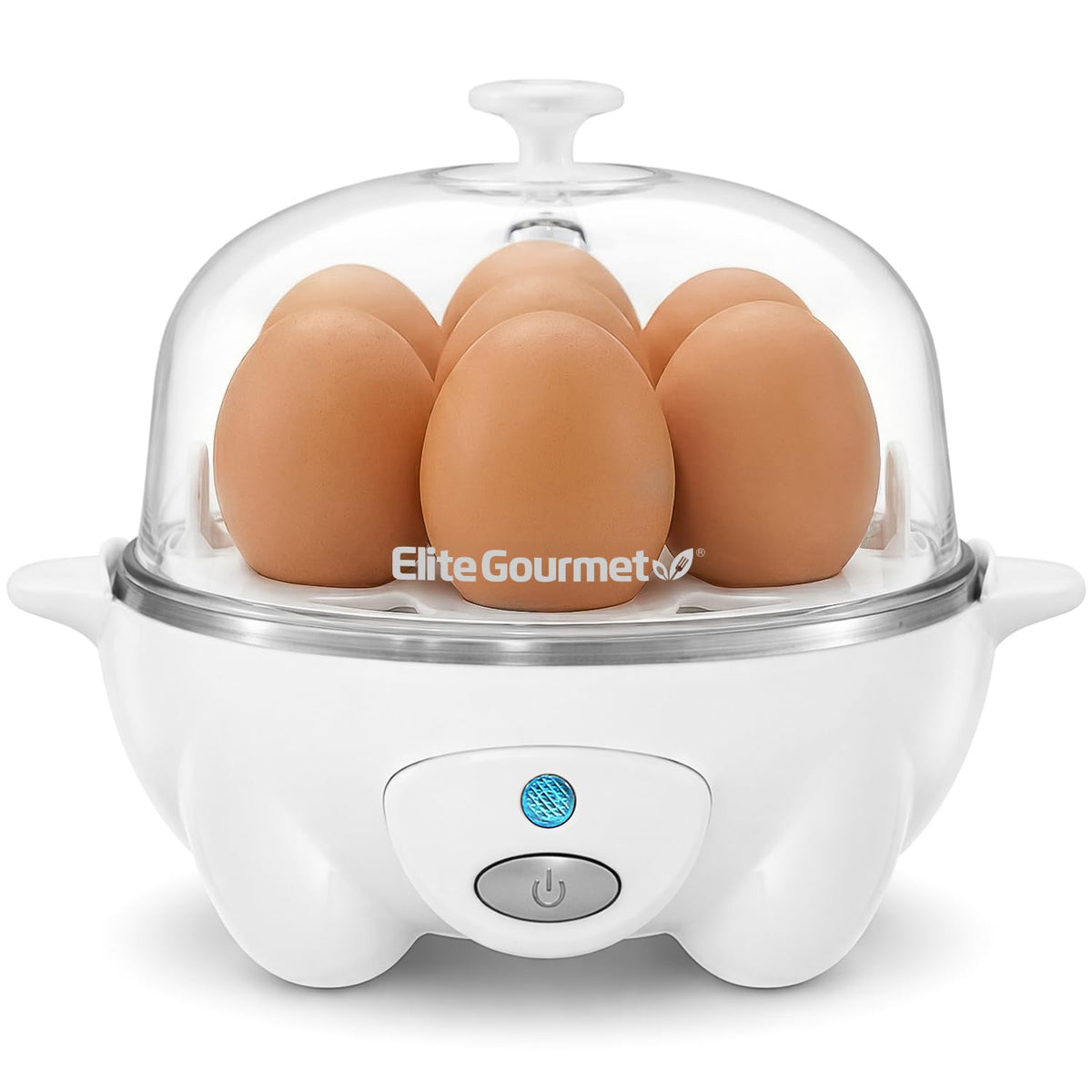 7-Egg Electric Cooker & Omelet Maker with Auto Shut-Off
