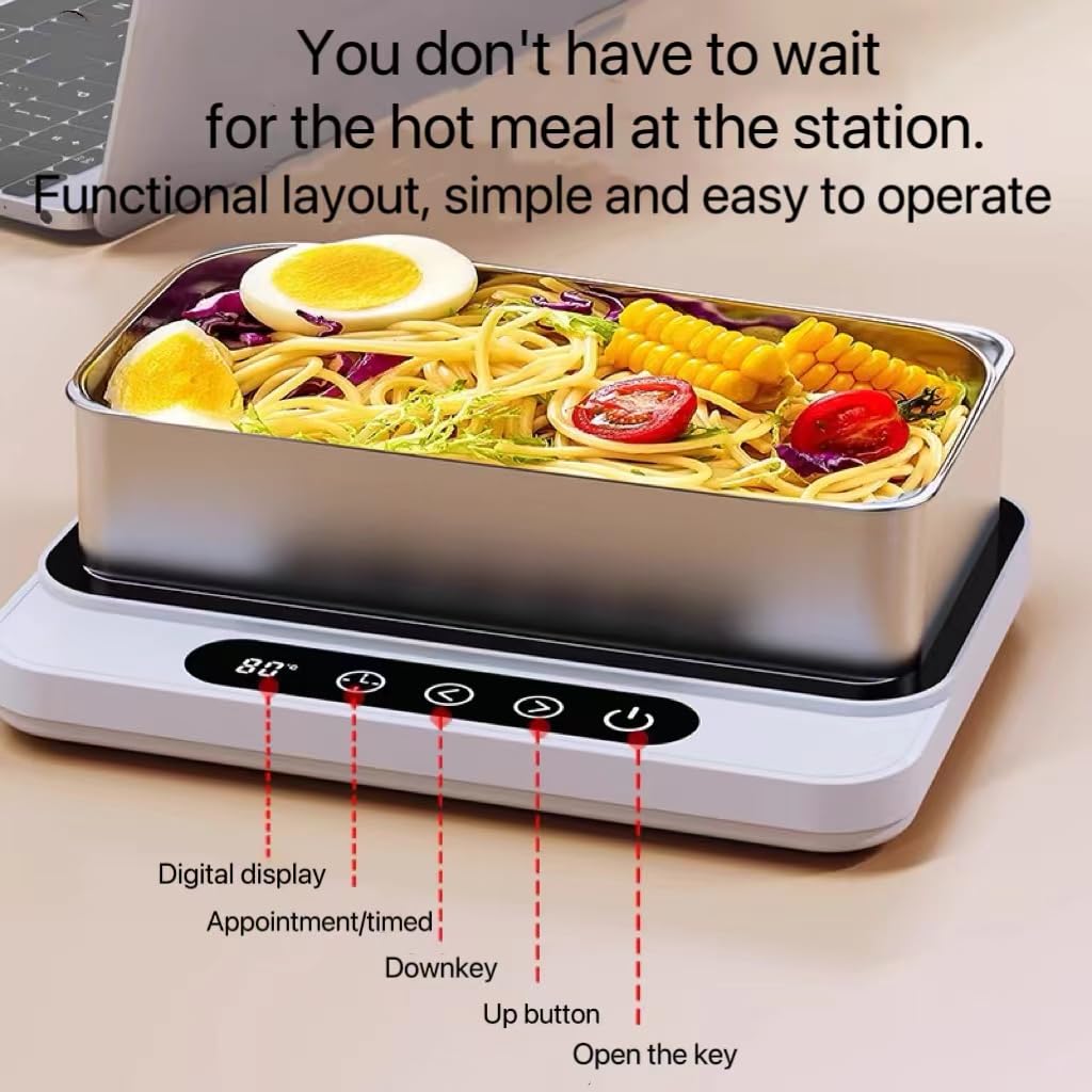 Electric Warming Tray & Mug Warmer with Constant Temperature