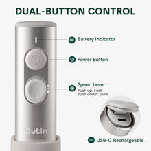 Rechargeable Handheld Milk Frother with Travel Case