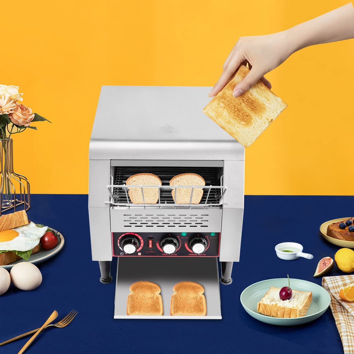Commercial Conveyor Toaster, 300 Slices per Hour