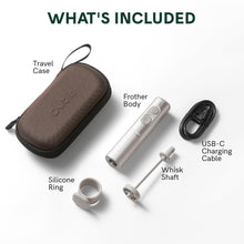 Rechargeable Handheld Milk Frother with Travel Case