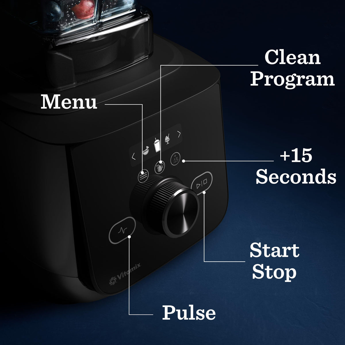 Professional Blender with 10 Preset Programs & 48oz Container