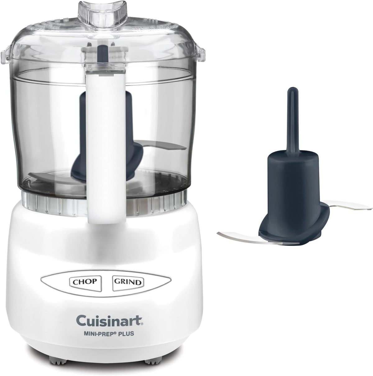 24oz Mini Food Processor with Reversible Stainless Steel Blade