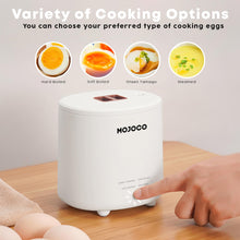 Mini Electric Egg Cooker with Auto Shut-Off & Alarm
