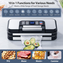 95kPa Vacuum Sealer with Double Pump & Dual Heat Seal