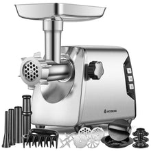3000W Heavy-Duty Electric Meat Grinder with Sausage & Kubbe Attachments