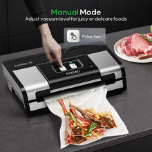 95kPa Automatic Vacuum Sealer with Dry & Moist Modes and Built-In Cutter