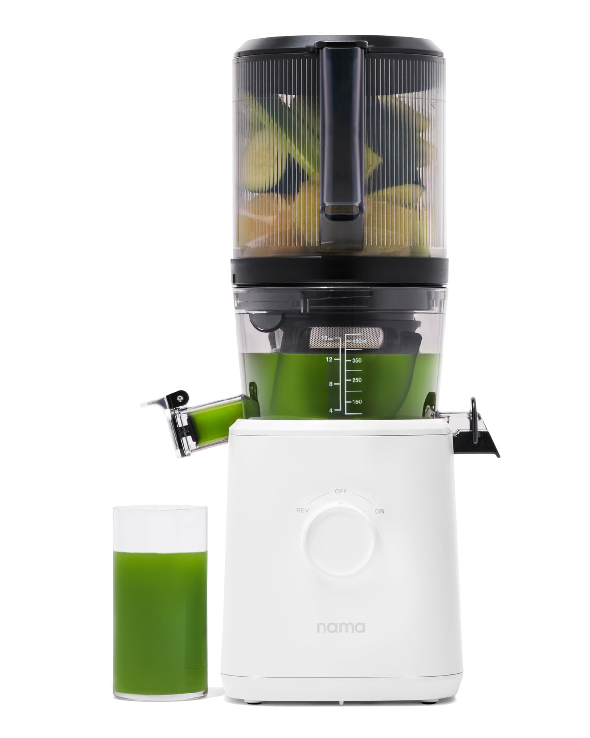 Self-Feeding Cold Press Juicer with Wide-Mouth Hopper