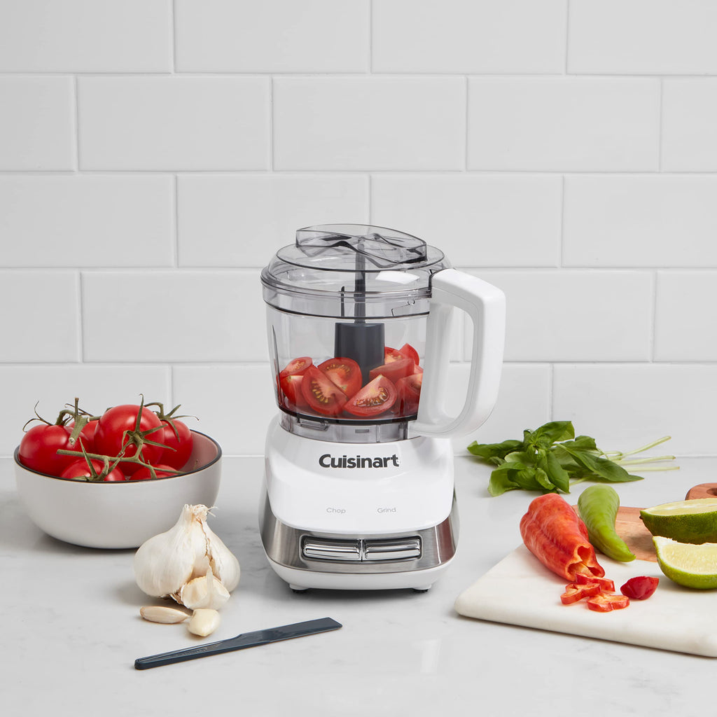 4-Cup Mini Food Processor & Chopper with Reversible Stainless Steel Blade