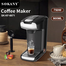 Automatic Capsule Coffee Machine with Milk Frother