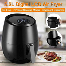 1500W Digital Air Fryer with 7 Presets & Nonstick Basket