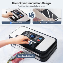 95kPa Vacuum Sealer with Double Pump & Dual Heat Seal
