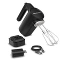 Cordless Hand Mixer with 7-Speed Control & Stainless Steel Beaters