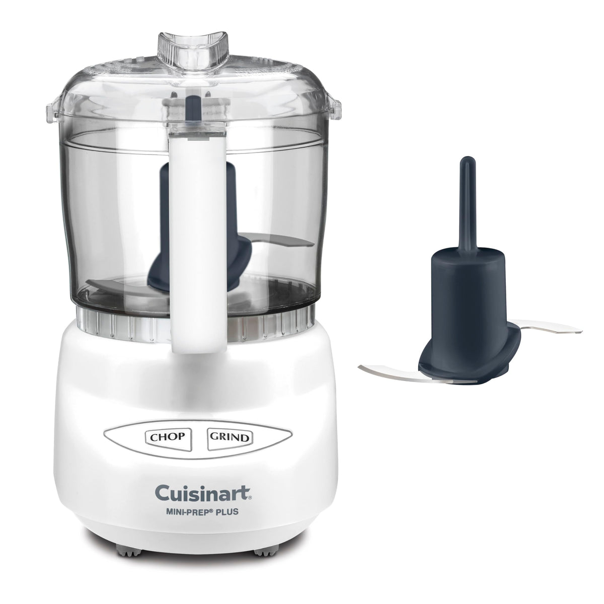 24oz Mini Food Processor with Reversible Stainless Steel Blade