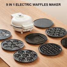 9-in-1 Multifunction Waffle & Sandwich Maker, 700W