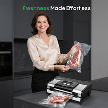 95kPa Automatic Vacuum Sealer with Dry & Moist Modes and Built-In Cutter