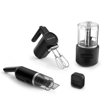 Cordless Hand Mixer with 7-Speed Control & Stainless Steel Beaters