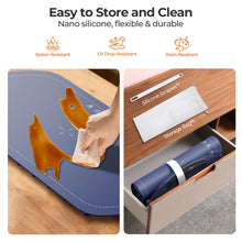 Silicone Food Warming Mat with 7 Temperature Settings & 5-Hour Timer